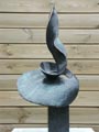 fotodocument bronzen beeld Memmory mirror 3